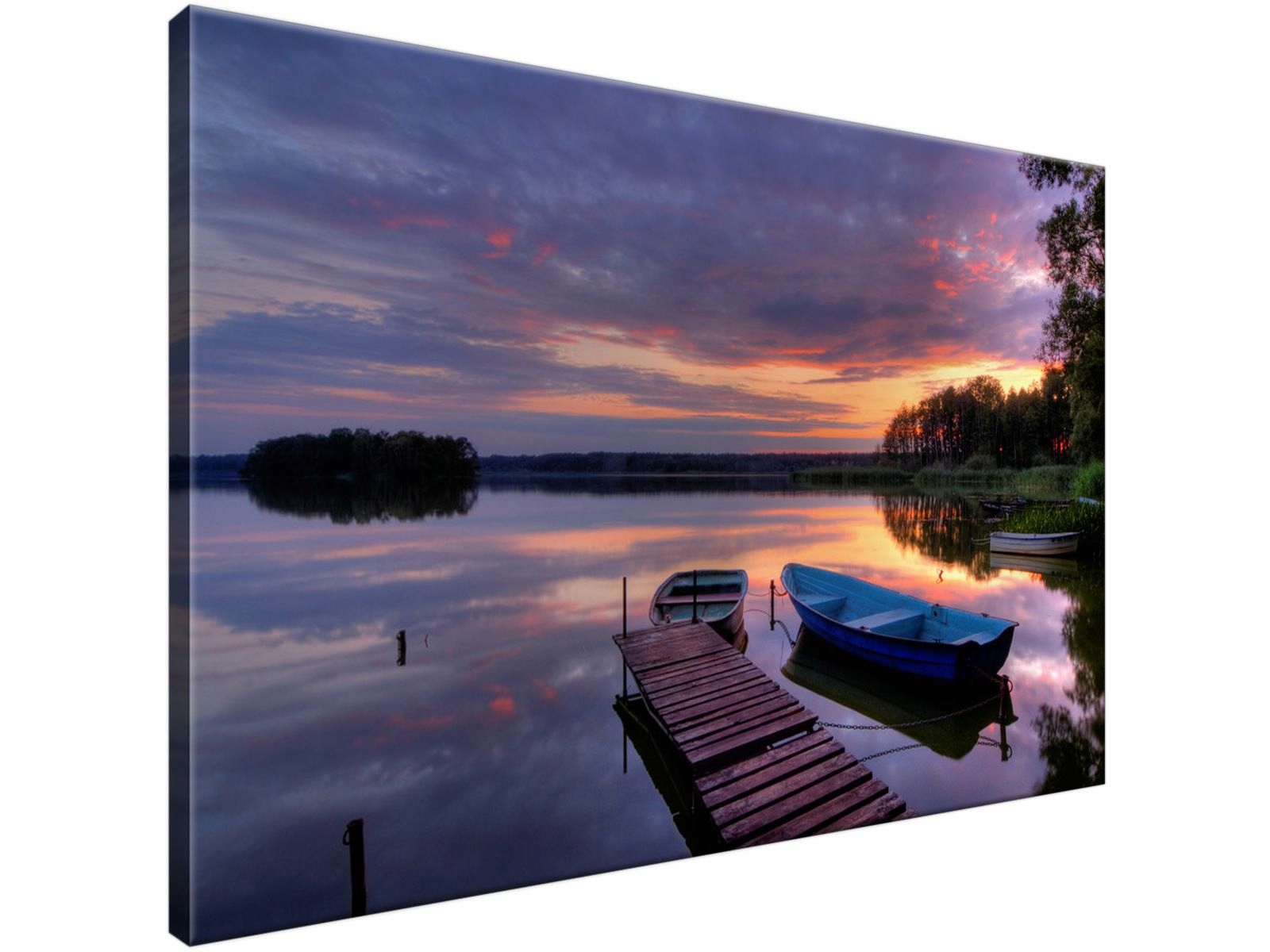 

Obraz drukowany Jezioro Wolsztyńskie 90x60 szybko