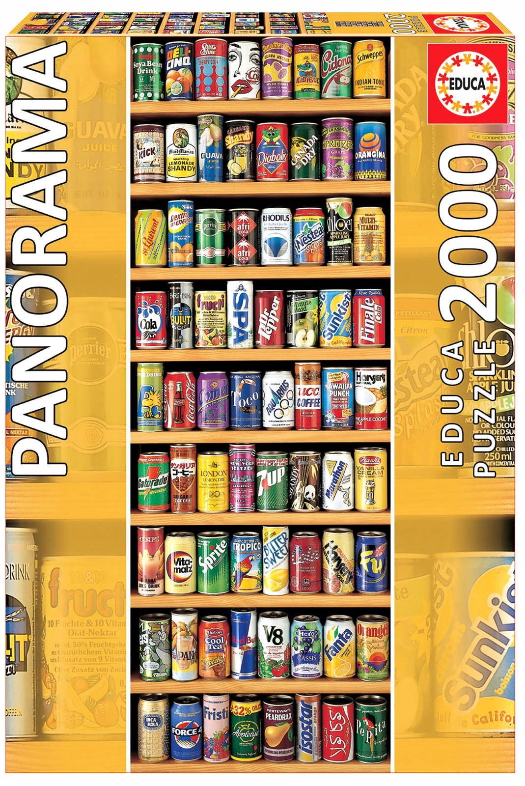 

Educa Puzzle 2000 el Napoje chłodzące panorama