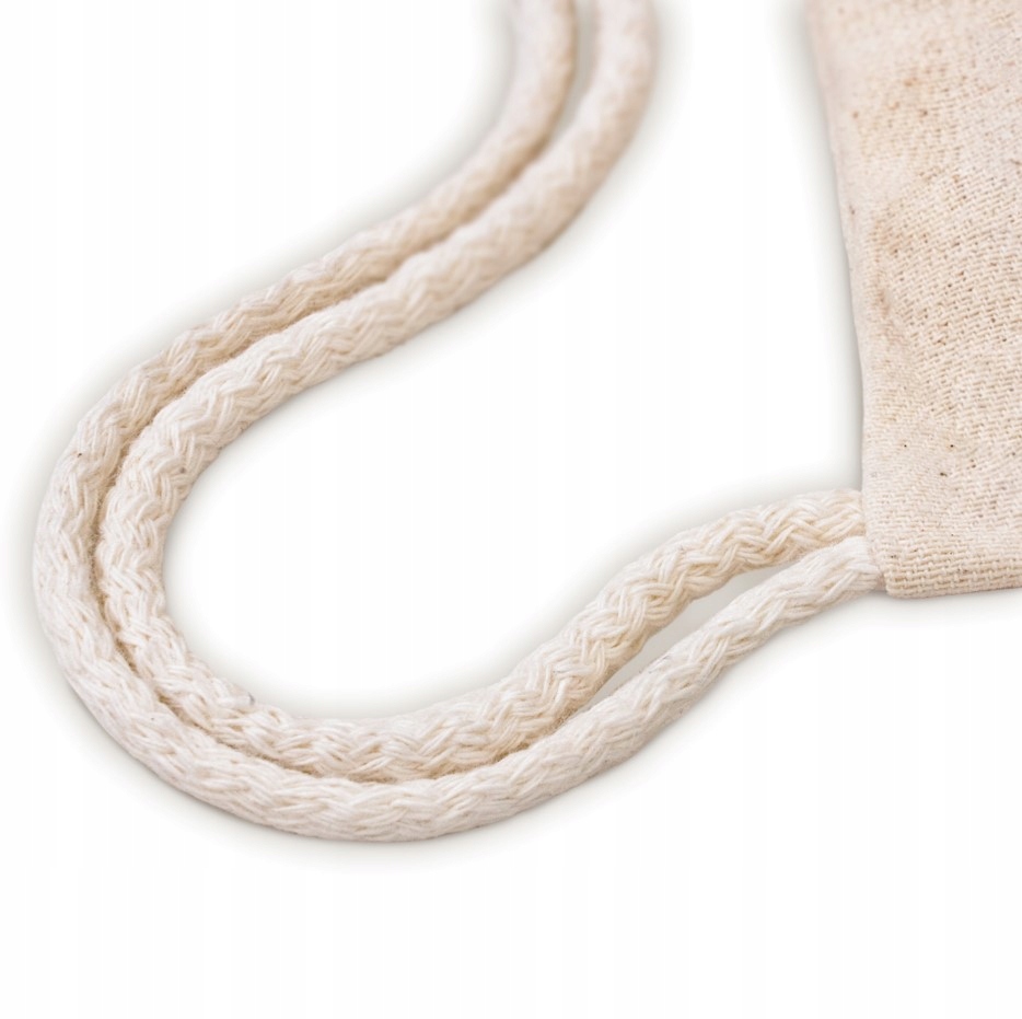 Plecak bawełniany ecru gruby 220g worek 34x40 cm Szerokość (dłuższy bok) 34 cm