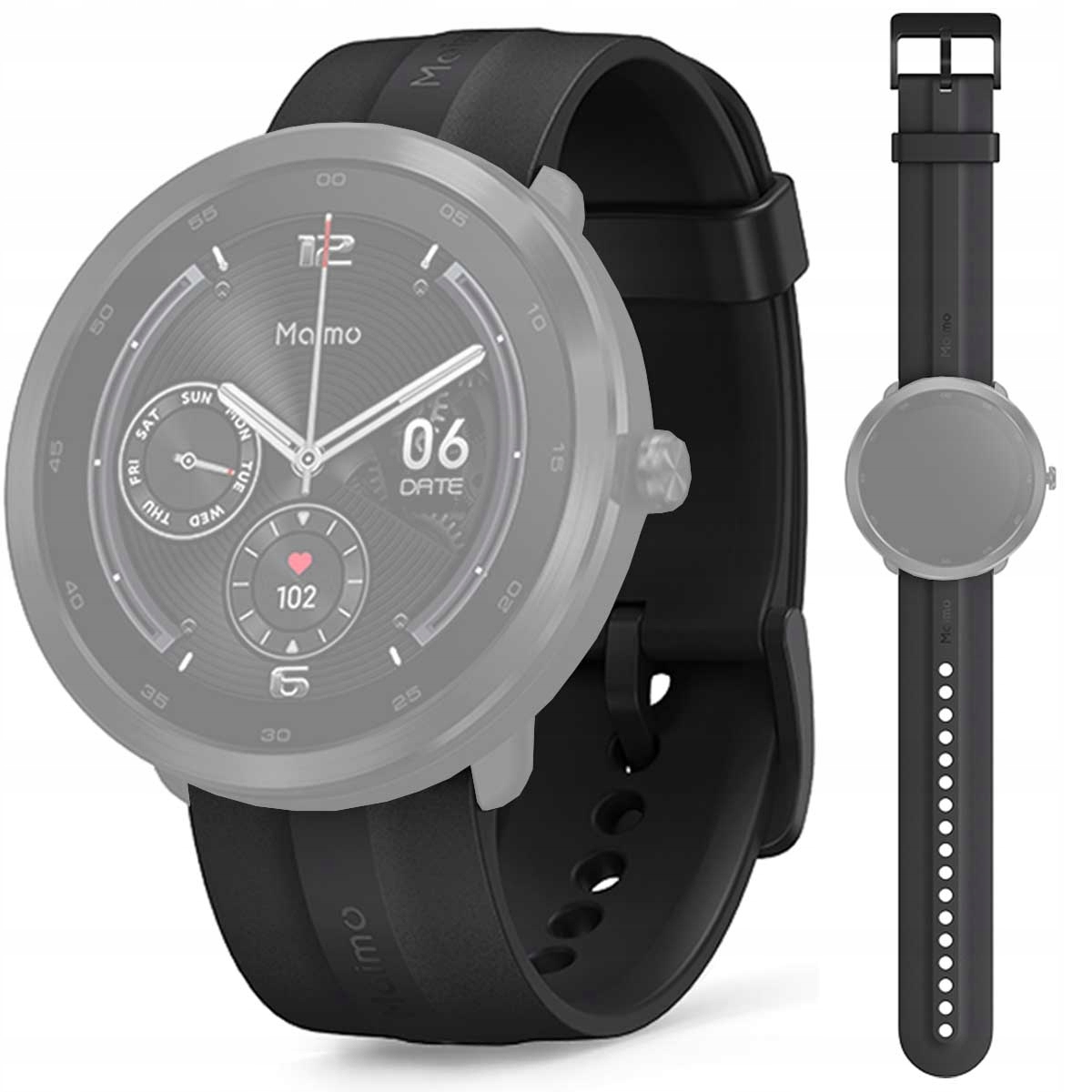 

70mai Pasek opaska do zegarka Maimo R 22mm Czarny