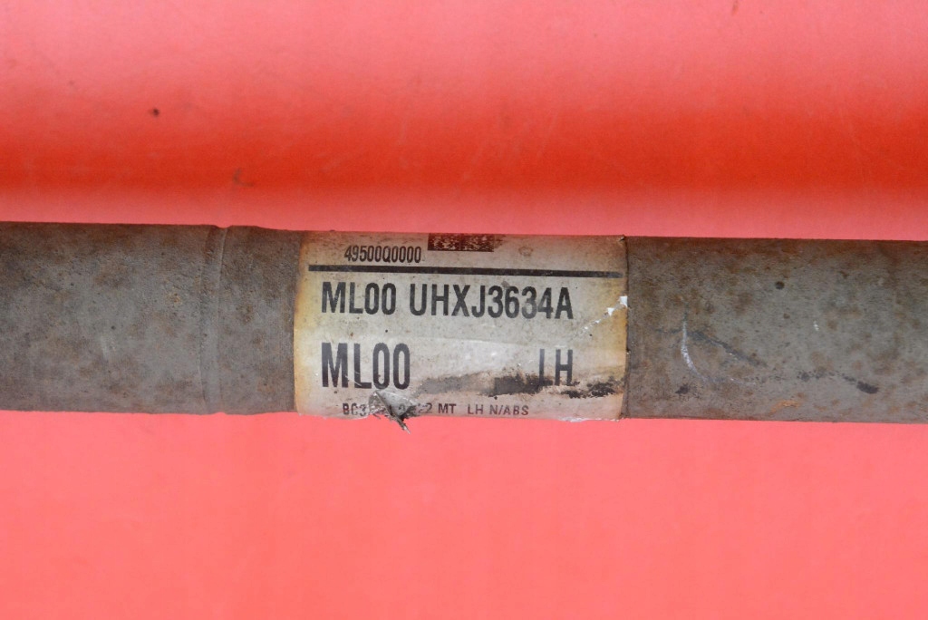 semi-axis left front MANUAL 49500Q0000 HYUNDAI BAYON 1.2 16V 84 KM 21