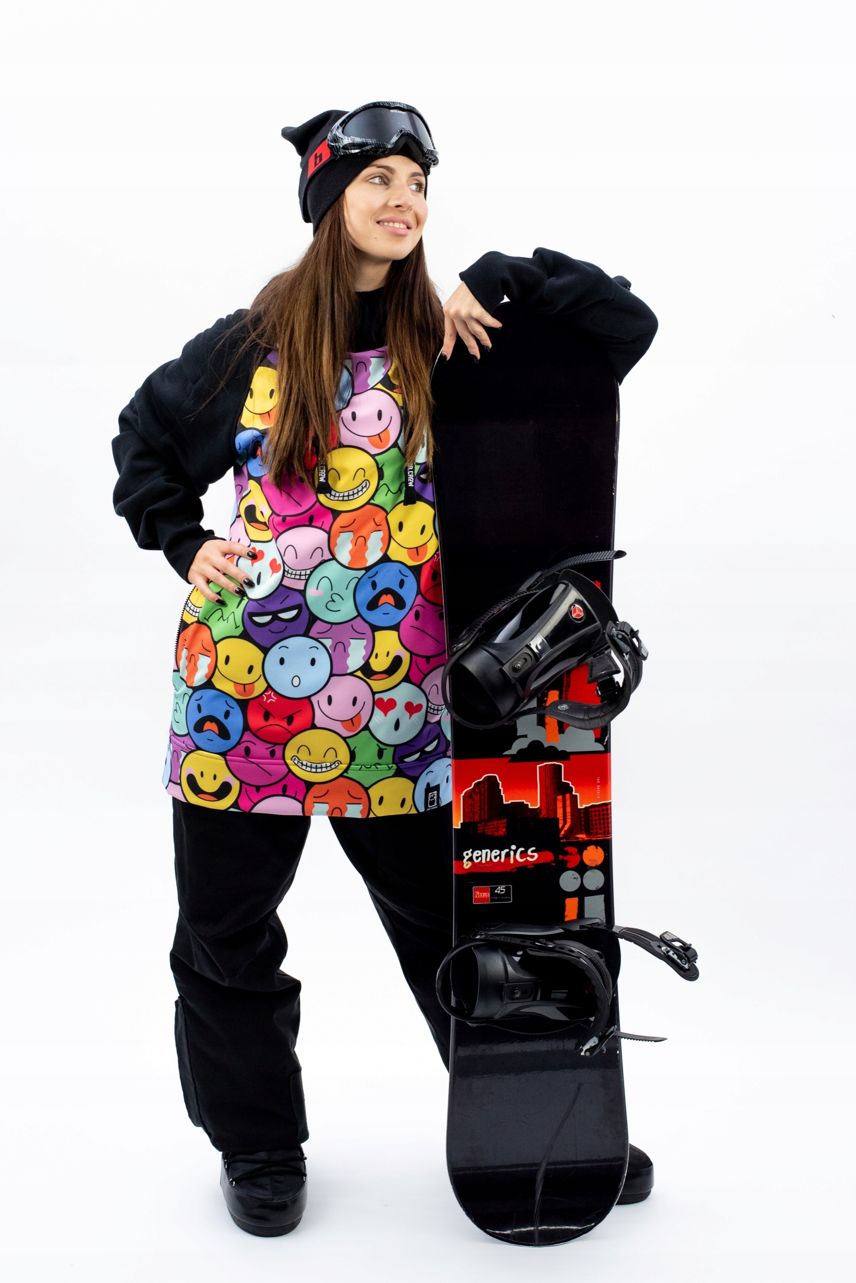 Damska Bluza Snowboardowa Smiles S Marka inna