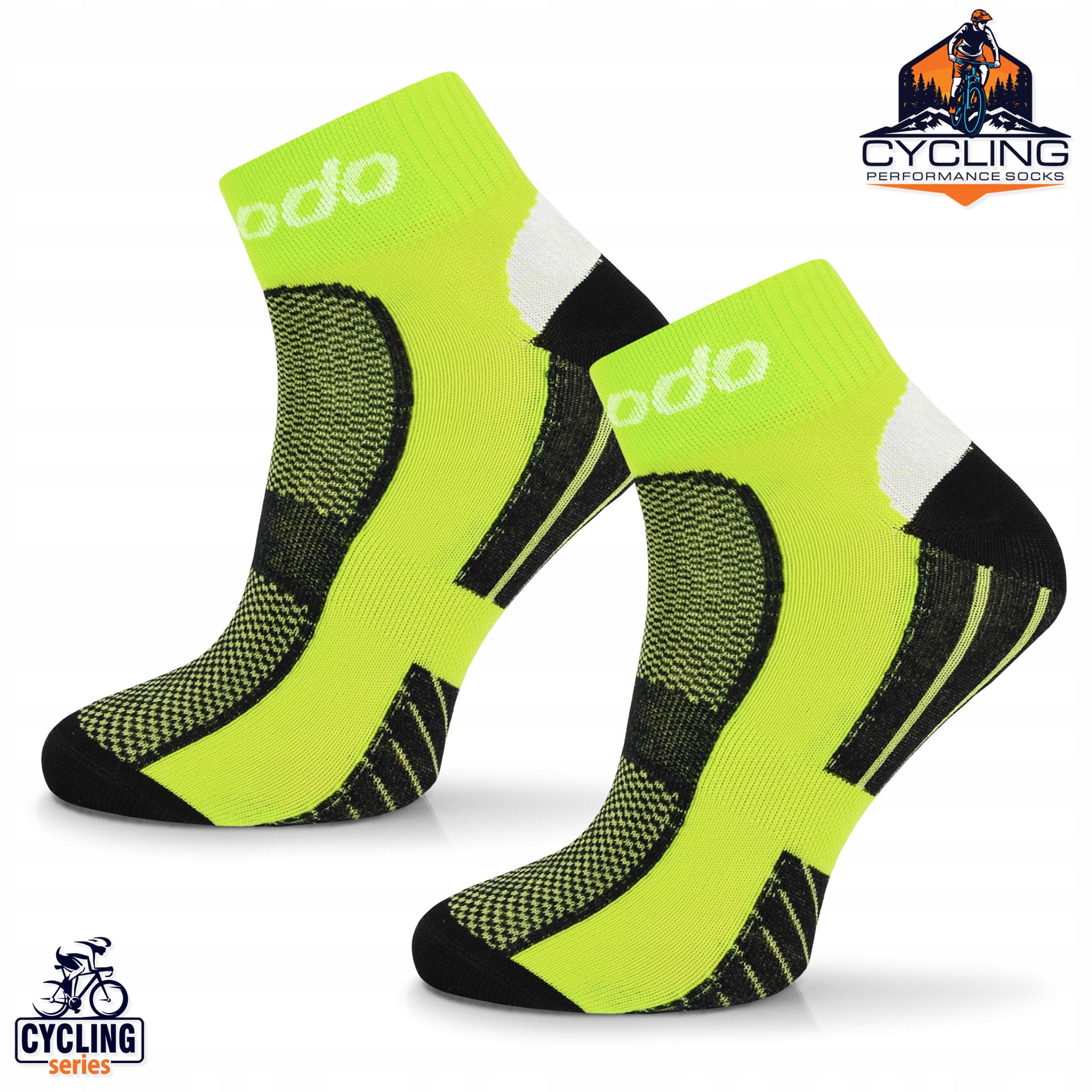 Techniczne skarpety rowerowe szybkoschnące z jonami srebra COMODO - 3 PAK Stan opakowania oryginalne