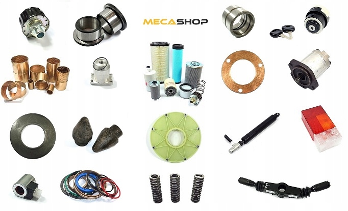 MECALAC 12 Łącznik / sprzęgło mostu tył Producent części Spicer