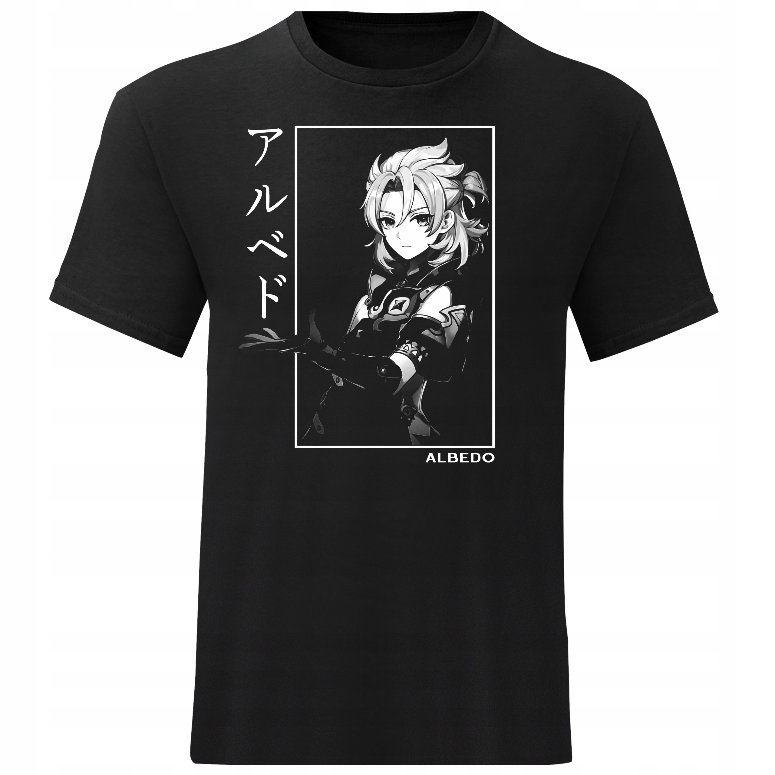 

Męski T-shirt Koszulka Manga Genshin Impac Roz XXL