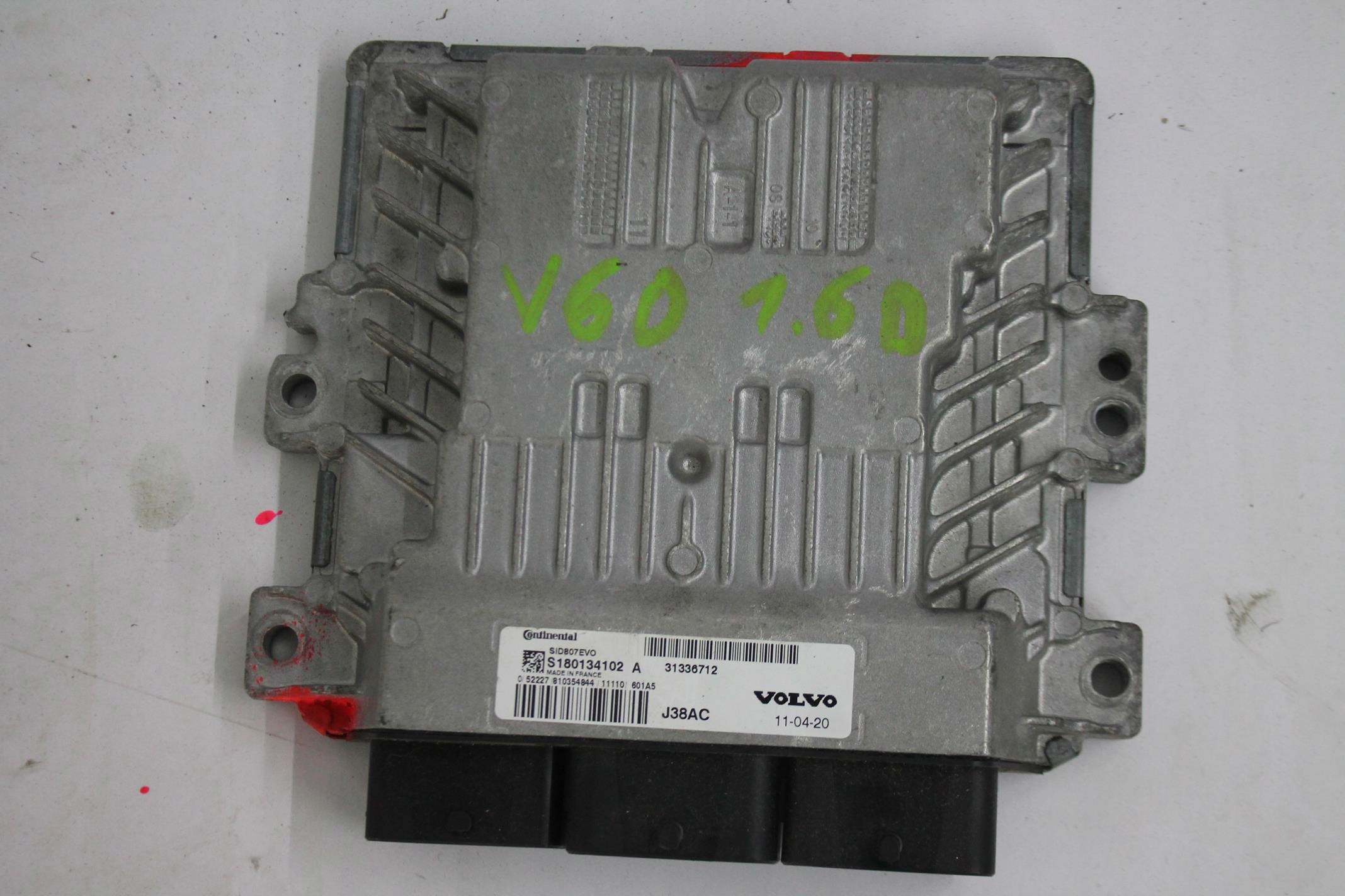 computer Motore 31336712 VOLVO V60 1.6 D2 10-18