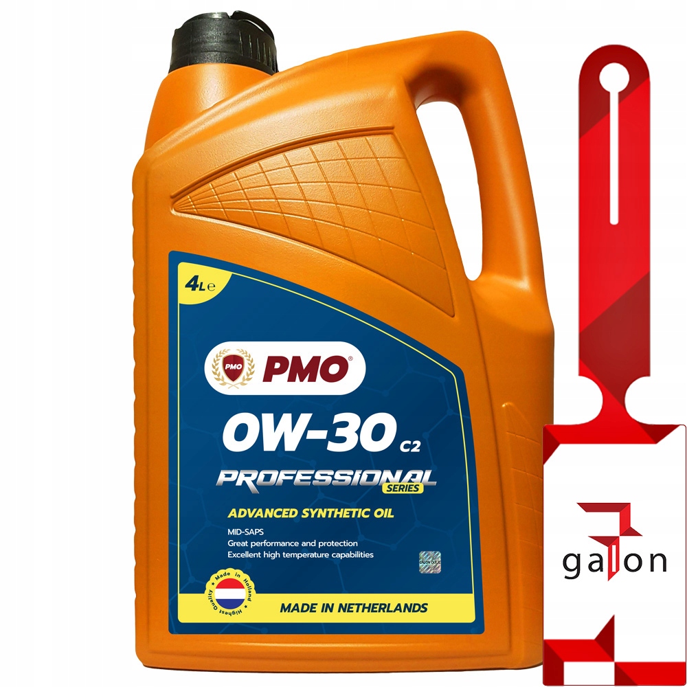 PMO Professional C2 0w30 4L-синтетическое масло