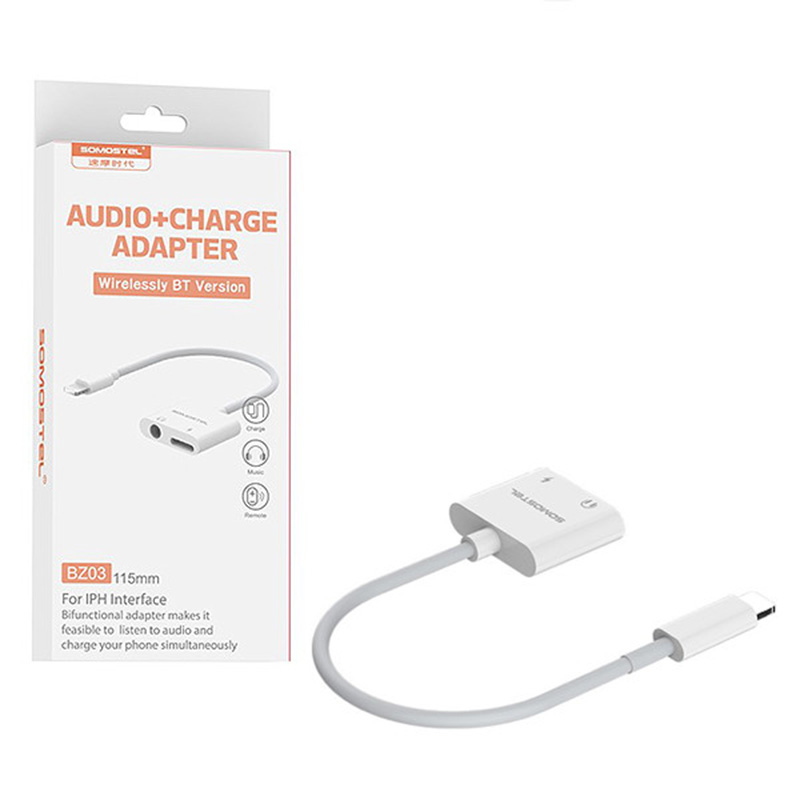 

Adapter Somostel SMS-BZ03 do iPhone+audio Jack 3.5