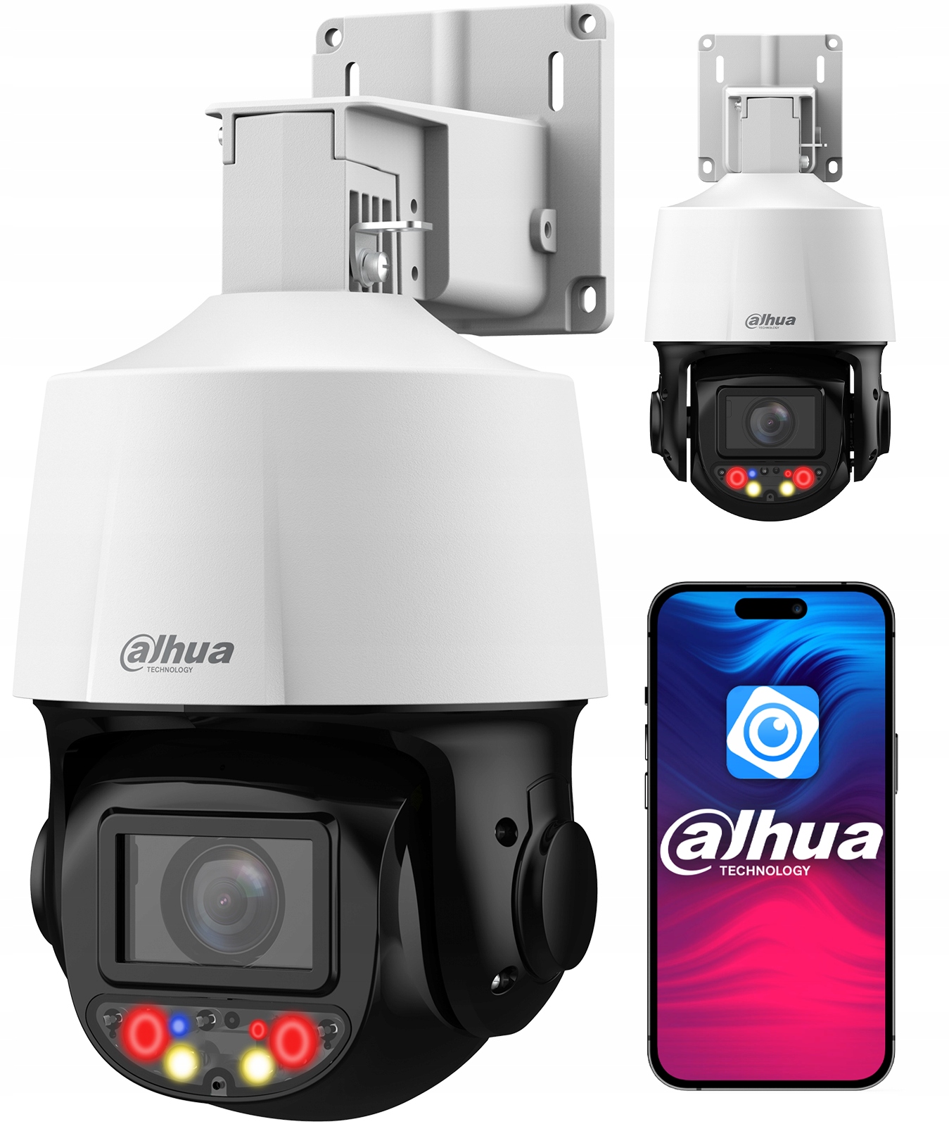 Otočná kamera 4MPx Dahua WizSense SD3E410DB-GNY-A-PV1 Autotracking TiOC