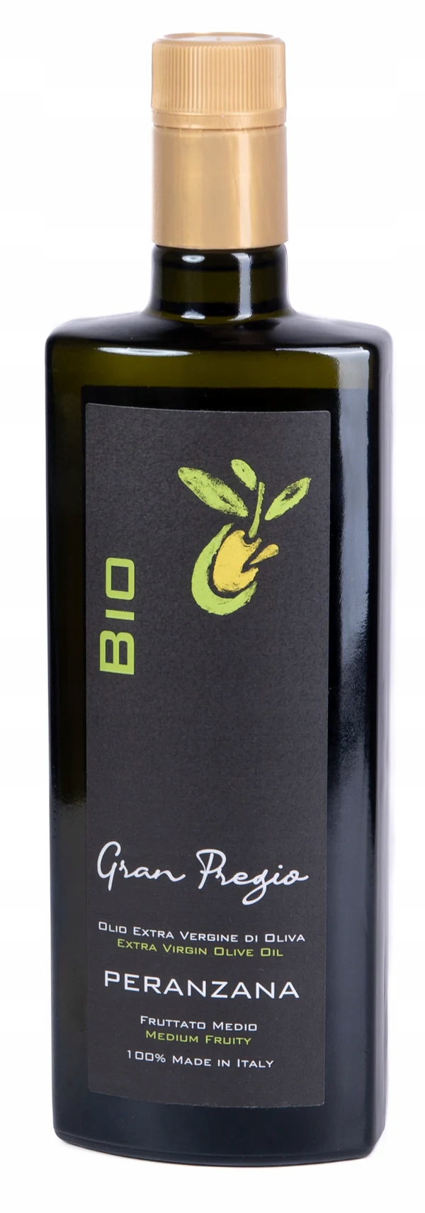 Bio Oliwa Wysokopolifenolowa Peranzana 756.3 mg GranPregio 500ml Włochy