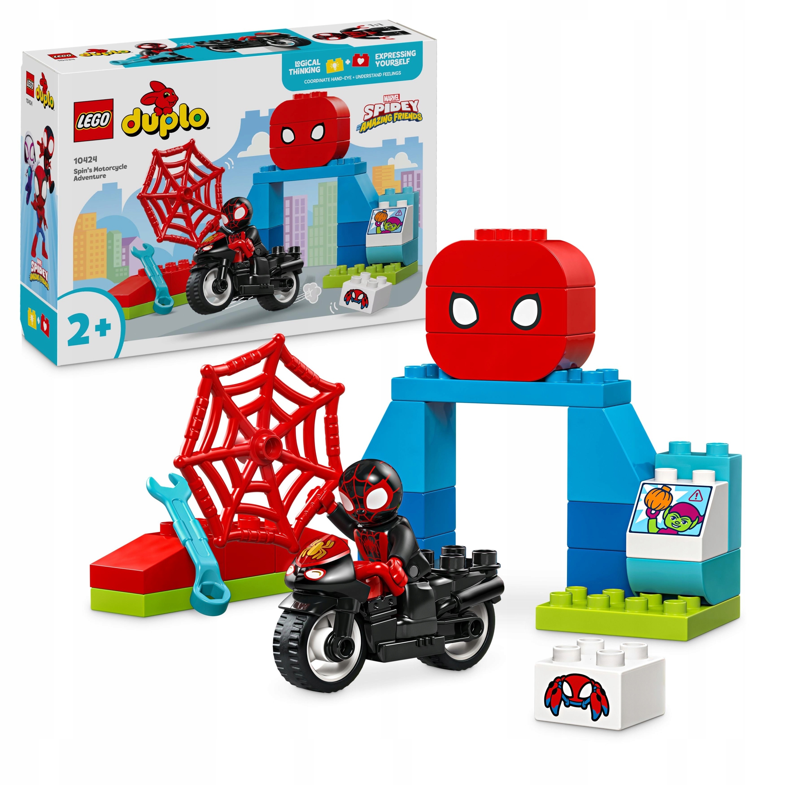 Lego Duplo 10424 Motocyklowa przygoda Spina
