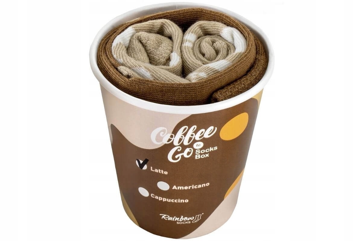 

Skarpetki caffe latte 1 para