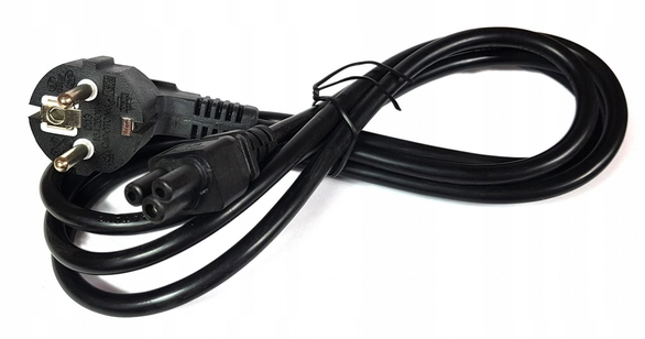 

Nowy Kabel Zasilający Koniczynka 1,8m Goobay