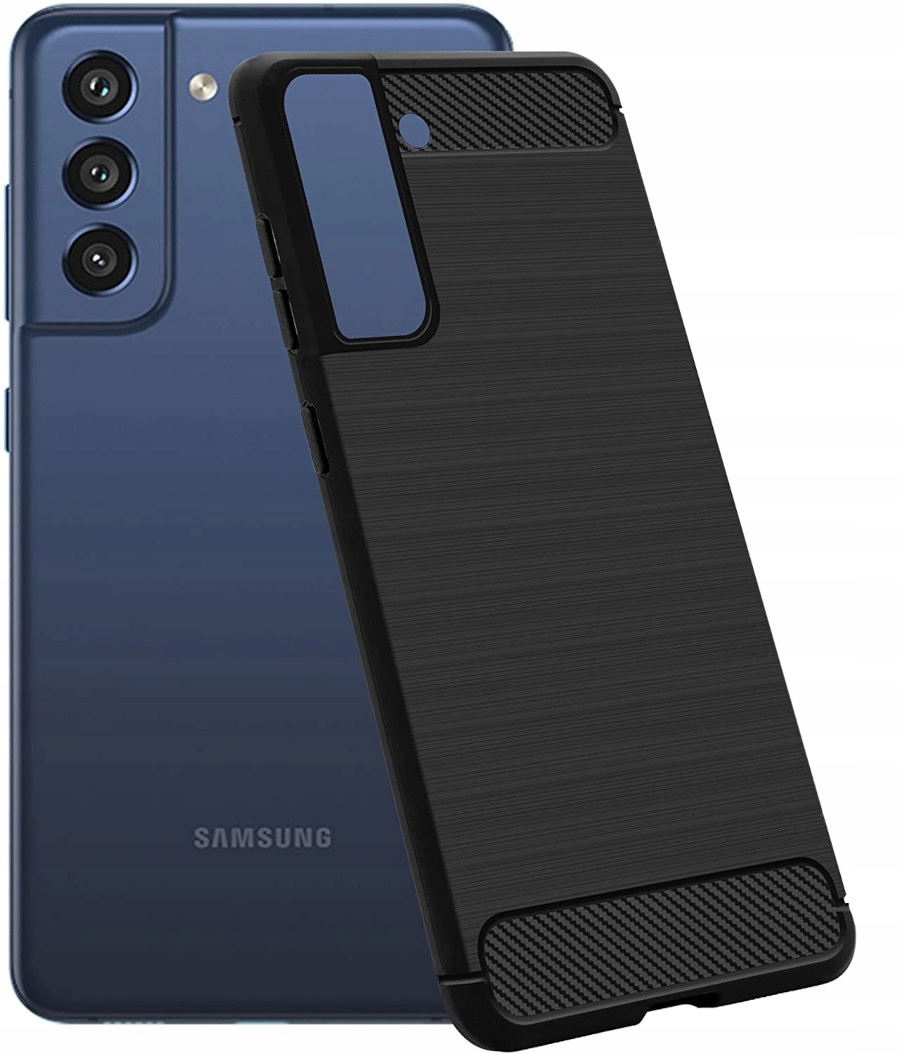 

Etui Karbon Pancerne Do Samsung S21 Fe 2x Szkło