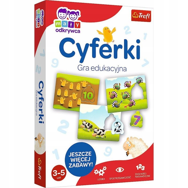 

Gra Cyferki Mały Odkrywca Trefl