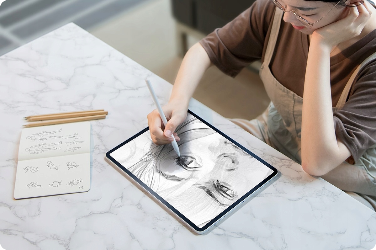 BASEUS MATOWA FOLIA OCHRONNA WYTRZYMAŁA SOLIDNA TRWAŁA IPAD MINI 2021 8.3'' Typ Folia