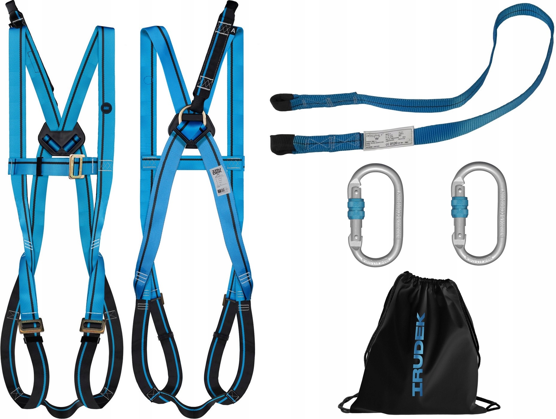 Szelki bezpieczeństwa zestaw do pracy na wysokości Irudek Himalaya L-XL