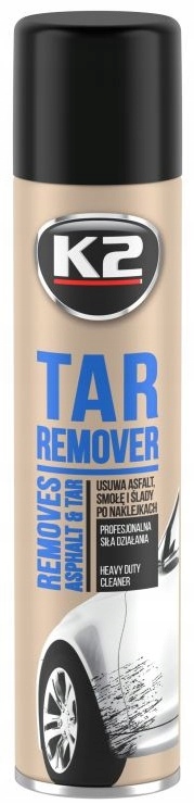 

K2 Tar Remover 300ML Usuwa Asfalt Smołę Naklejki