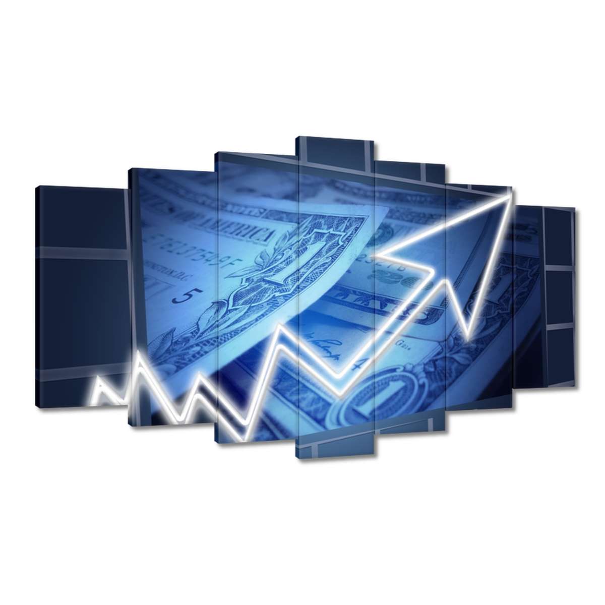 Obrazy 140x80 Kurzy měn Usd