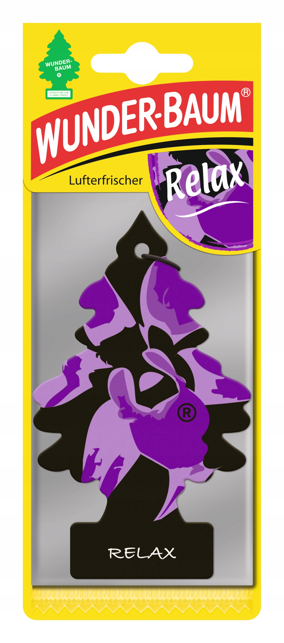 WUNDER BAUM CHOINKA ZAPACH DO AUTA 3X RELAX Rodzaj zawieszki