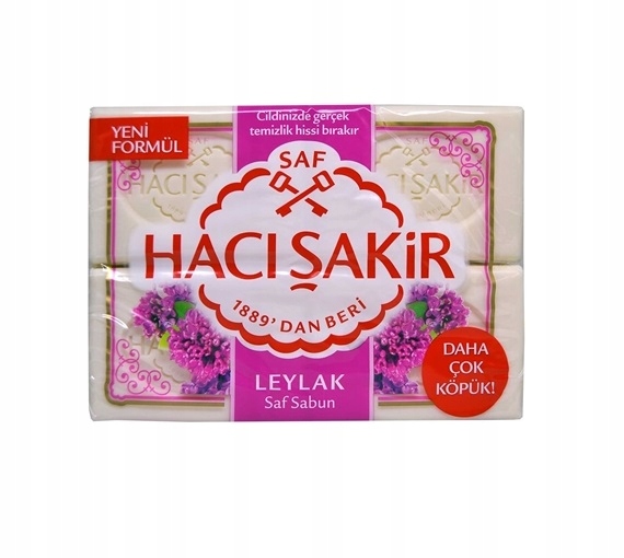 

Mydło tureckie bez 4 kostki 600g Haci Sakir