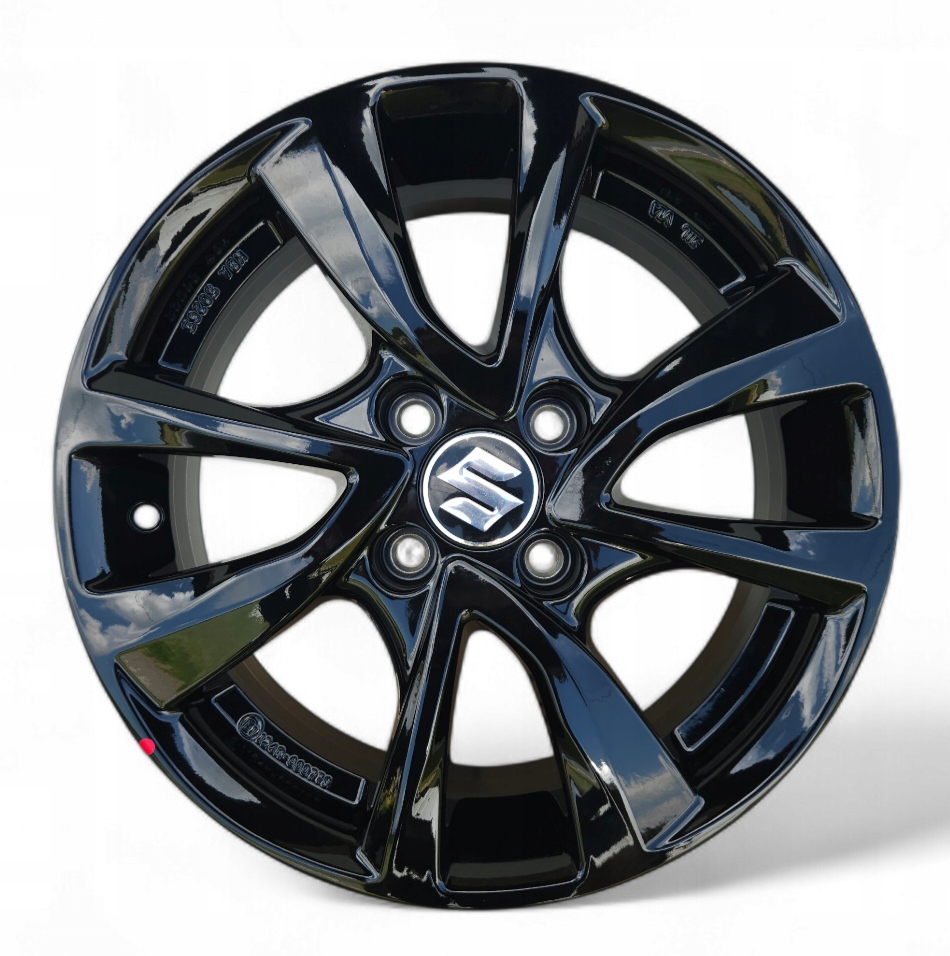 4x Suzuki Baleno 15 " Nové 4x100 Baleno Ew 2016 -> Čierne disky Homologácia