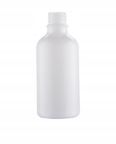 

Butelka 50 ml, Szkło szklana biała, Din 18