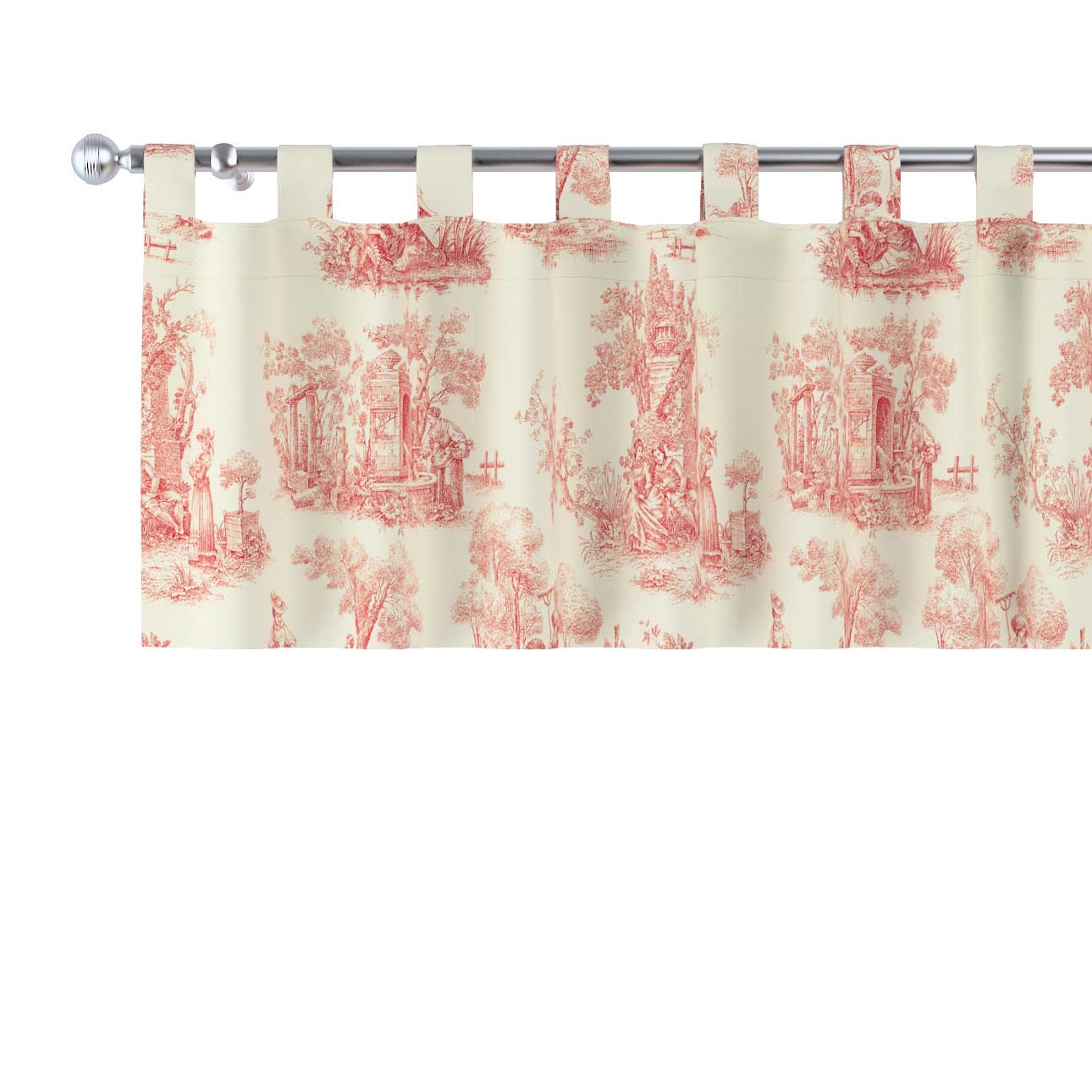 Dekoria Lambrequin na trakoch 260x40 béžová