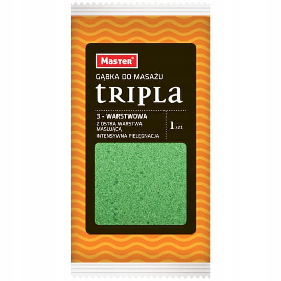 

Gąbka do kąpieli i masażu gruba, Tripla Master