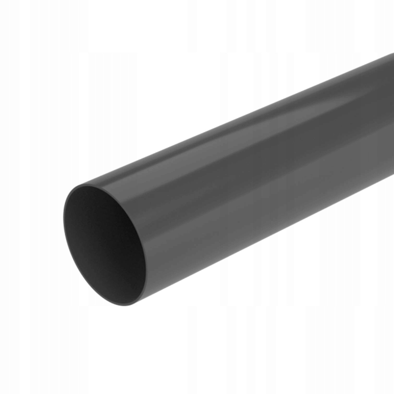 

Galeco Pcv Grafit 80mm rura spustowa 1mb cięta