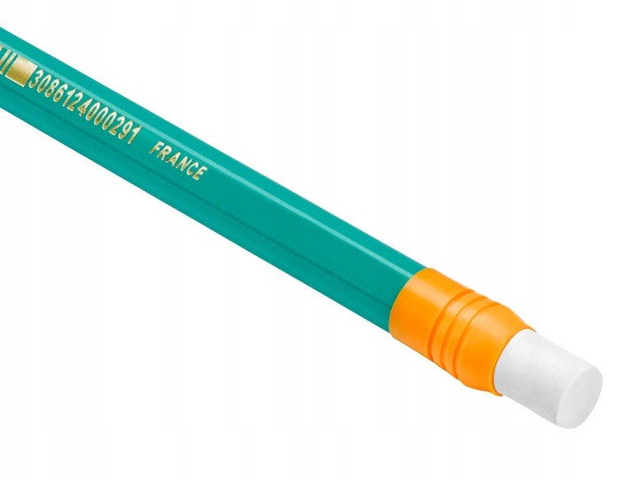 Ołówek szkolny HB z gumką WYTRZYMAŁY BIC Evolution Twardość HB