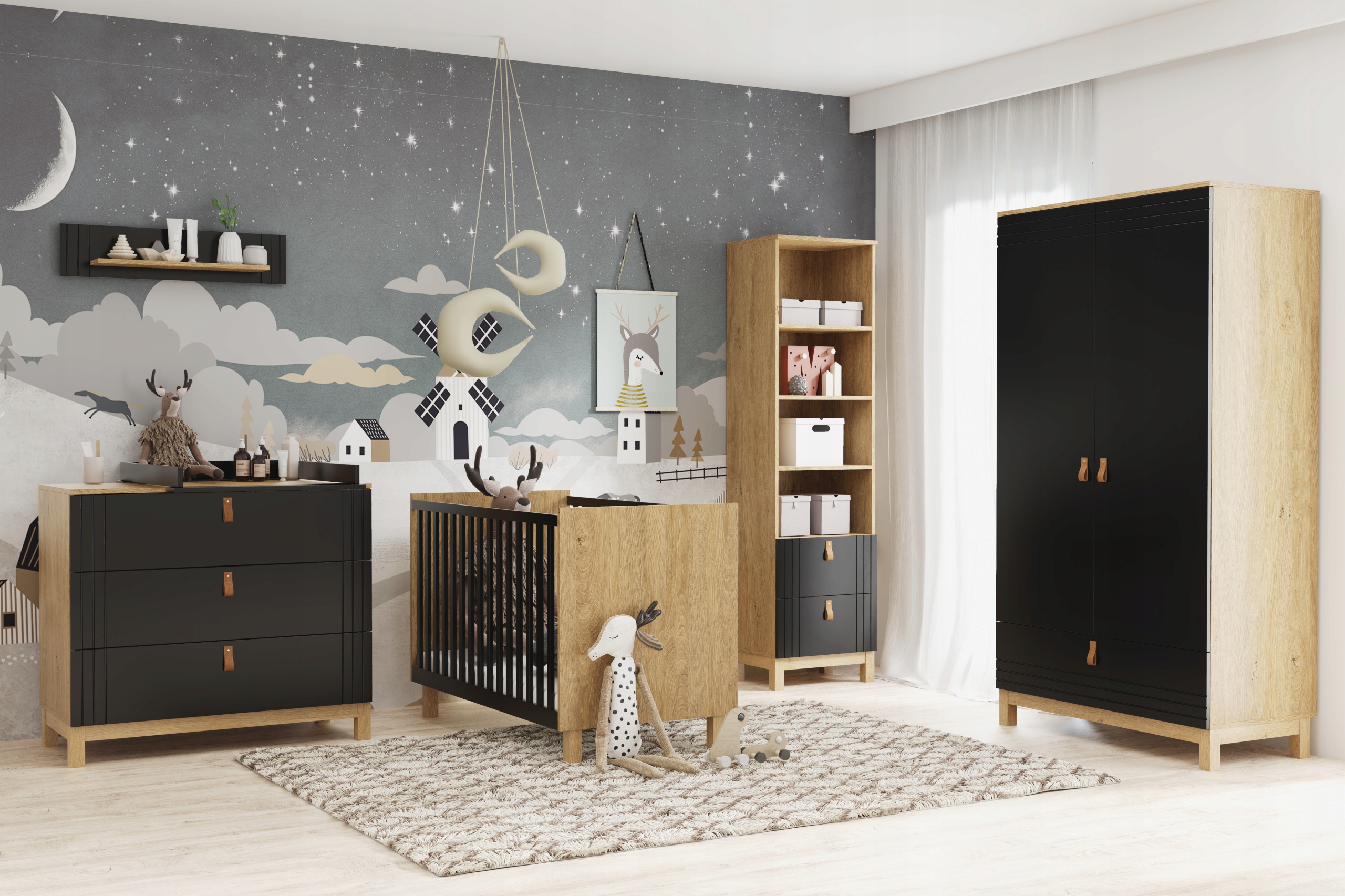 KOMODA MAŁA CZARNA NOWOŚĆ Kod producenta MOD-5