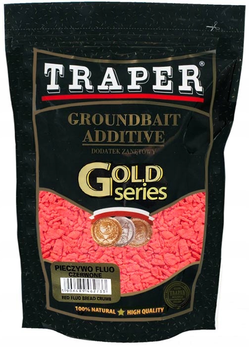 Traper Pieczywo Fluo Czerwone 400g