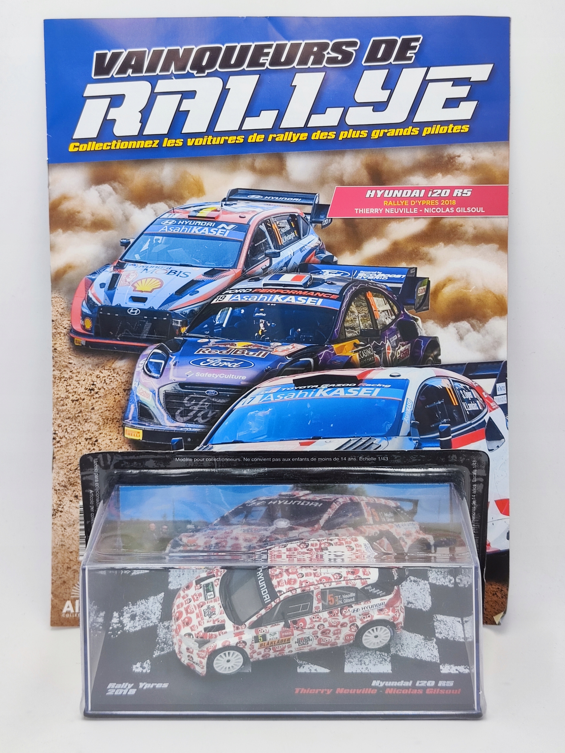 Hyundai i20 R5 Wrc Ypres 2018 1:43 DeAgostni