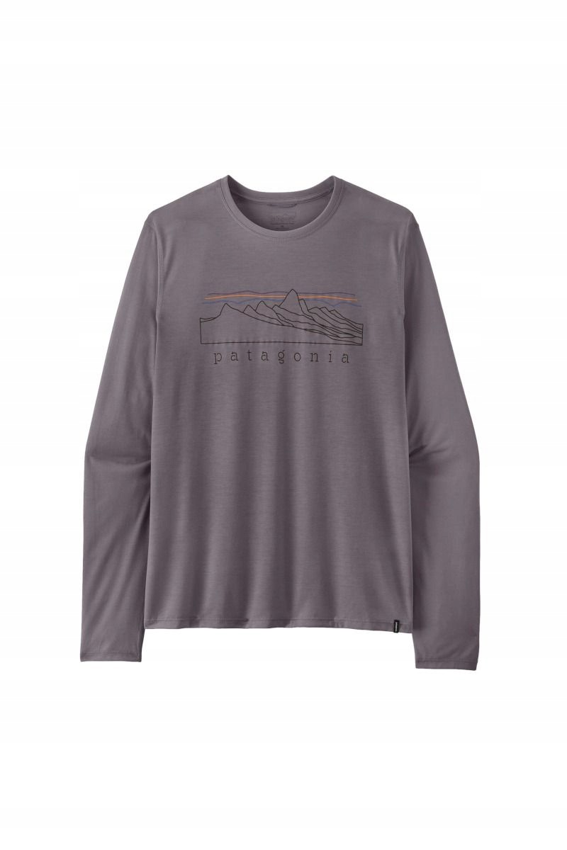 Koszulka trekkingowa męska Patagonia L/s Cap Cool Trail Shirt Stratapeaks