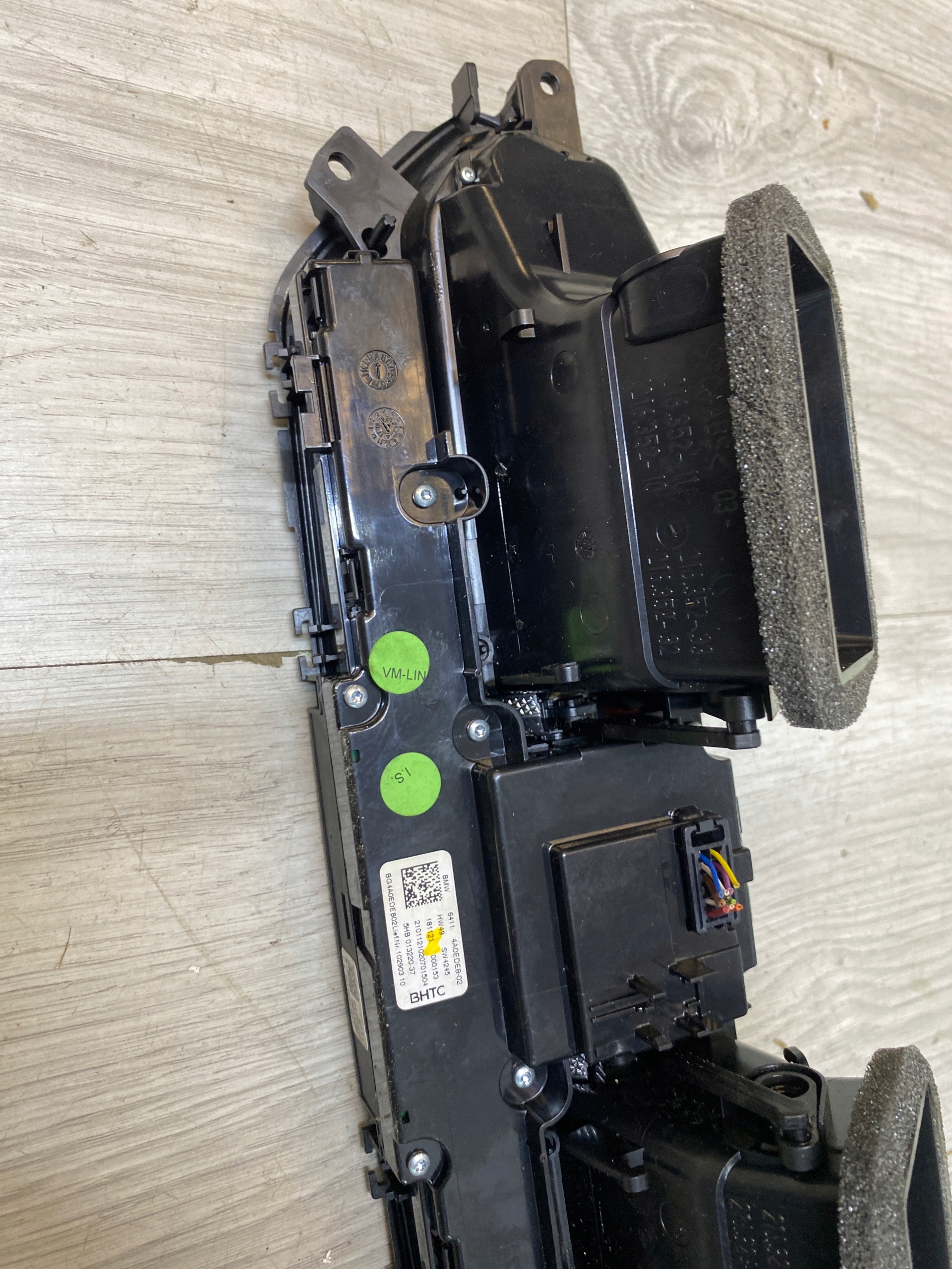 BMW F40 F44 G29 air conditioning control panel 4A0EDE8