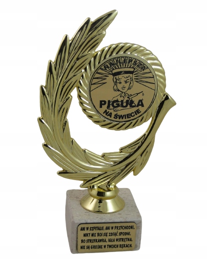 

Statuetka Najlepsza piguła na świecie