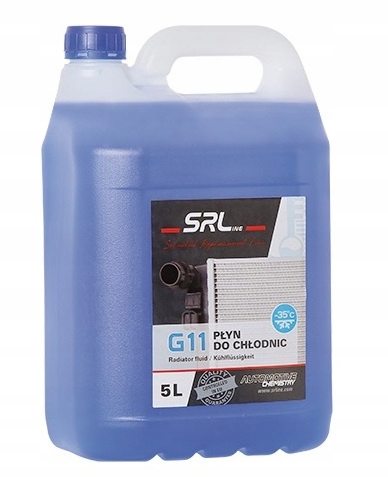 PŁYN DO CHŁODNIC SRL G11 -35C 5L NIEBIESKI