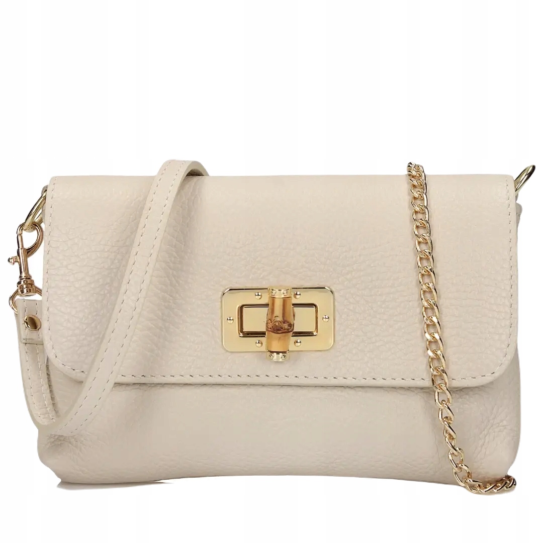 Dámská kabelka přes rameno Toscanio F175 krémová D37