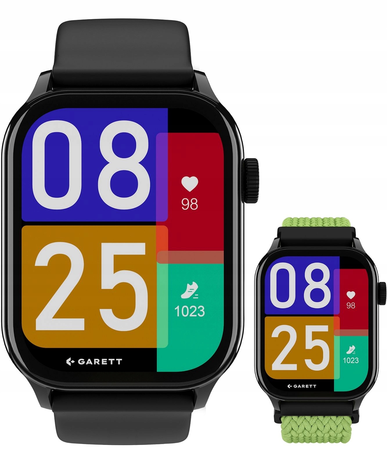 Chytré Hodinky Garett Activity 3 Černý Set Garett-5904238487242