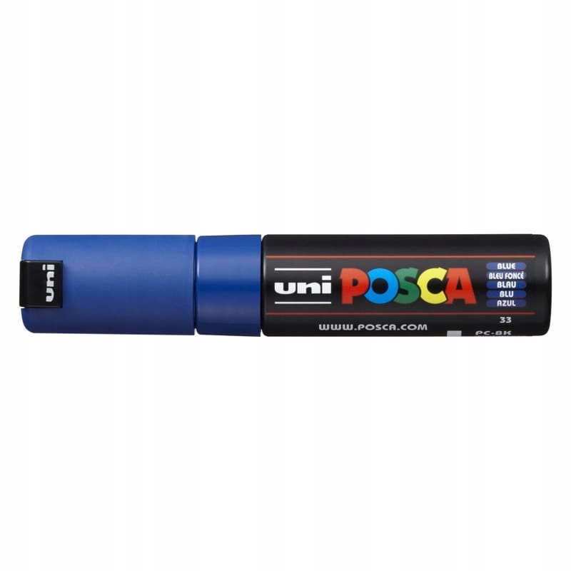 MARKER POSCA PC-8K UNI Z FARBĄ PLAKATOWĄ NIEBIESKI Marka Uni Posca