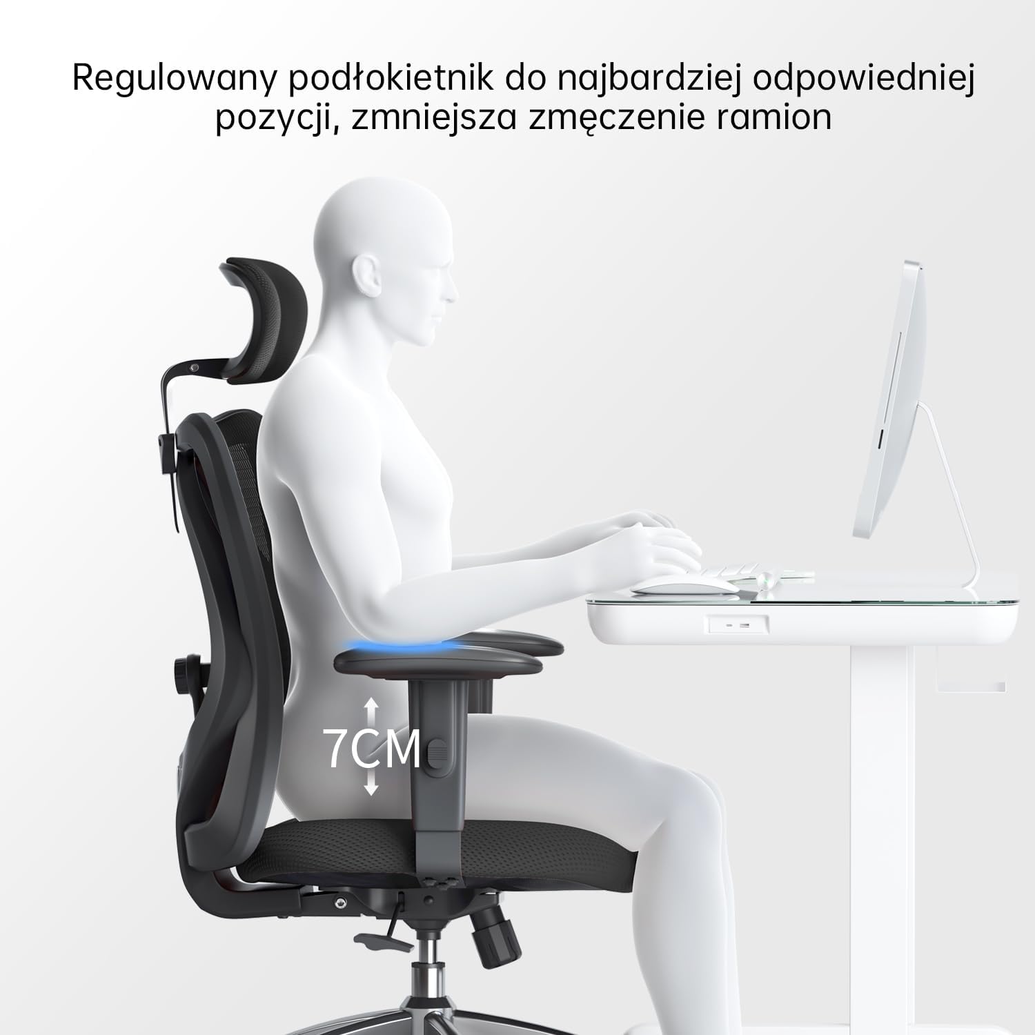 SIHOO Ergonomiczne krzesło biurowe M18-M152 Marka inna