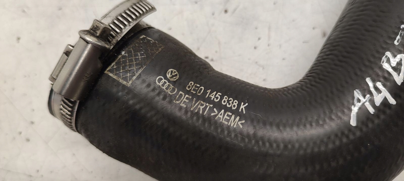 hose wiring air pipe Audi A4 B7 1,8T