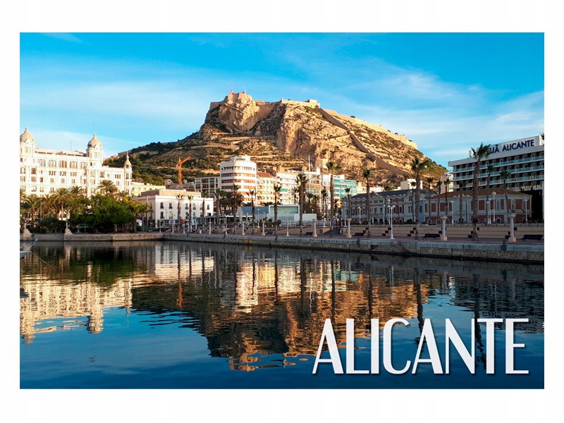 

Alicante Zamek św. Barbary Magnes na lodówkę