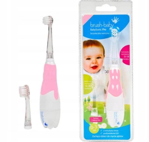 

Brush-baby Szczoteczka Soniczna Dla Dzieci 0-3 lat