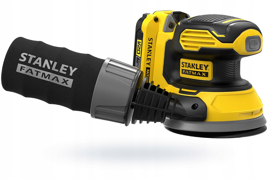 Szlifierka oscylacyjna aku Stanley 18 V+ bateria 2Ah, ładowarka i torba