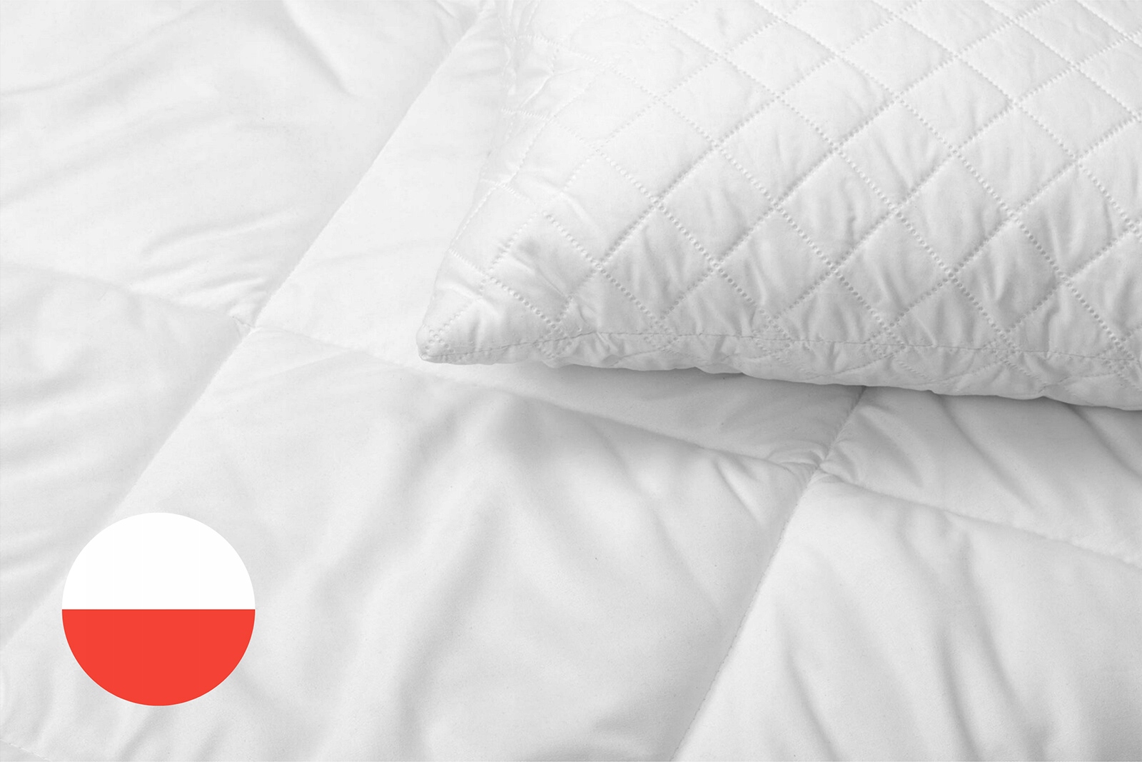 WSYPA na PODUSZKĘ 60x70 cm wsyp do poduszek PIKOWANA na ZAMEK Stan opakowania oryginalne