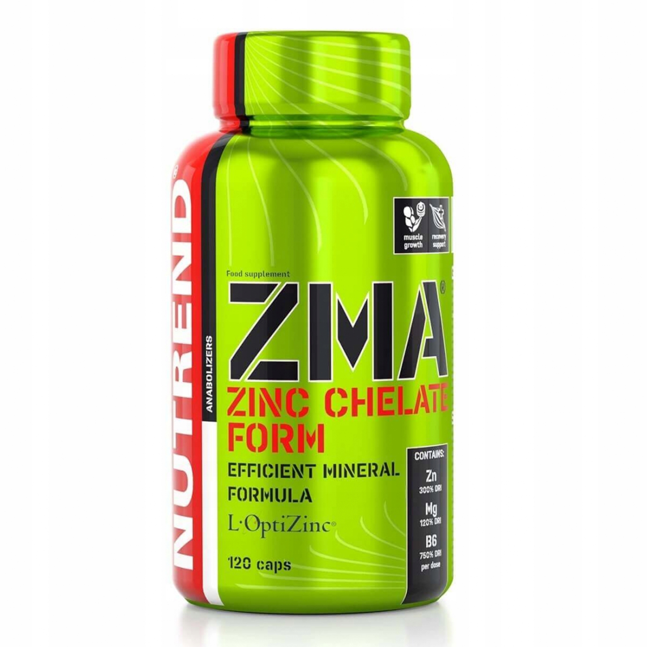 ZMA CYNK MAGNEZ WITAMINA B6 DOBRY SEN REGENERACJA 1000024790