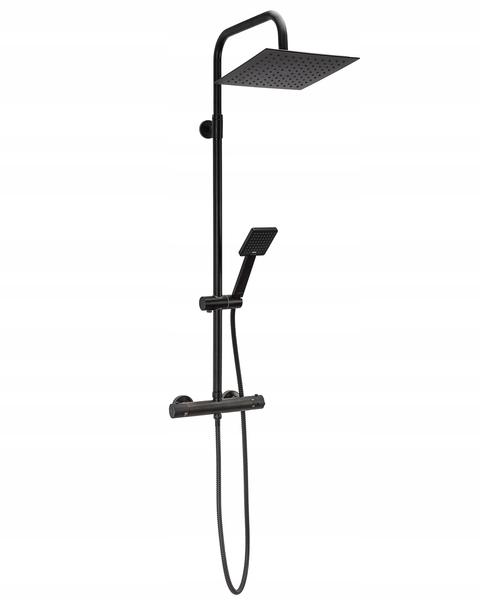 

Zestaw Prysznicowy Calani Toledo Black Mat