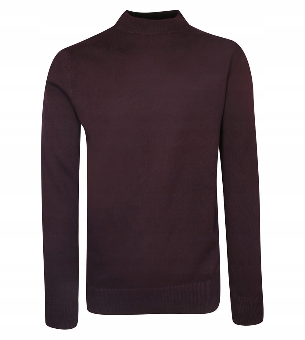 

Męski półgolf Klayczny -burgundowy- Brave Soul -L